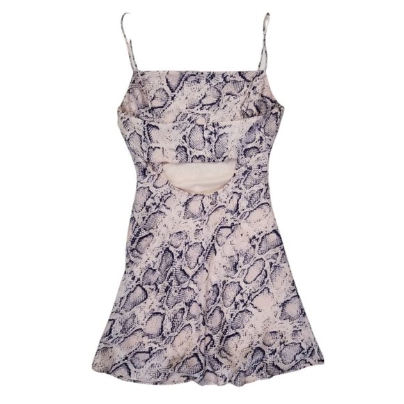 Native Daughters Snakeskin Print Mini Dress - Picture 2 of 11